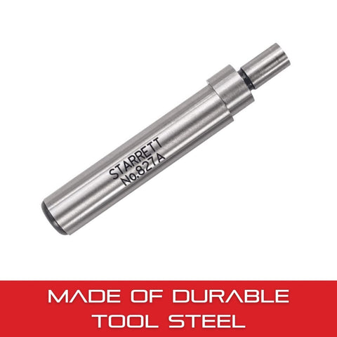 Starrett 827 Edge Finder shows 0.375 in body diameter for sturdy handling.