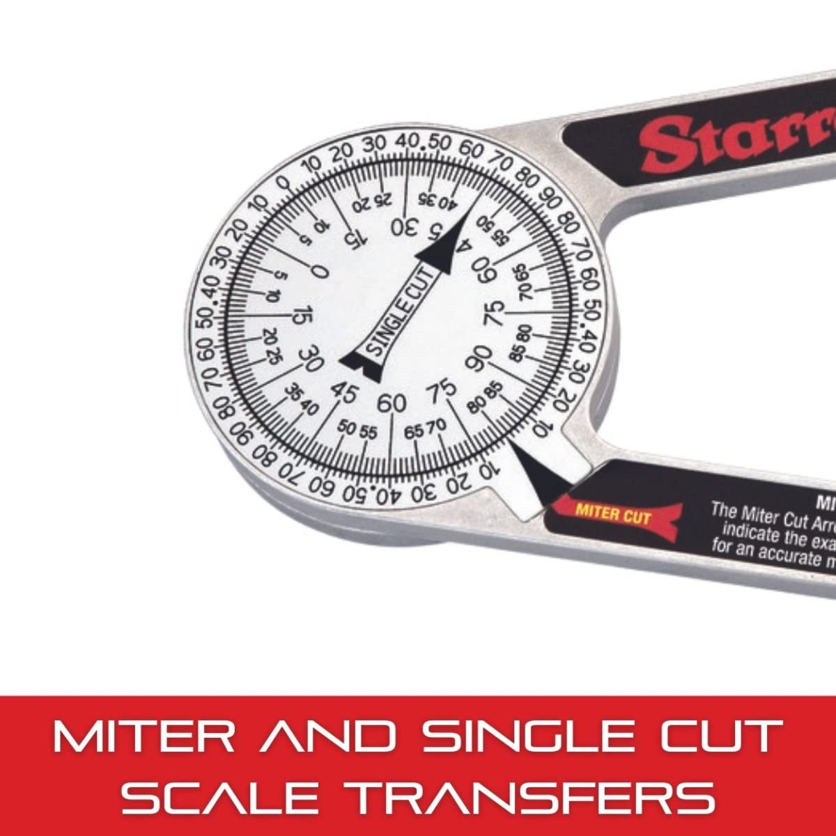 Starrett ProSite offers an easy read and reliable readings in upside-down positions.