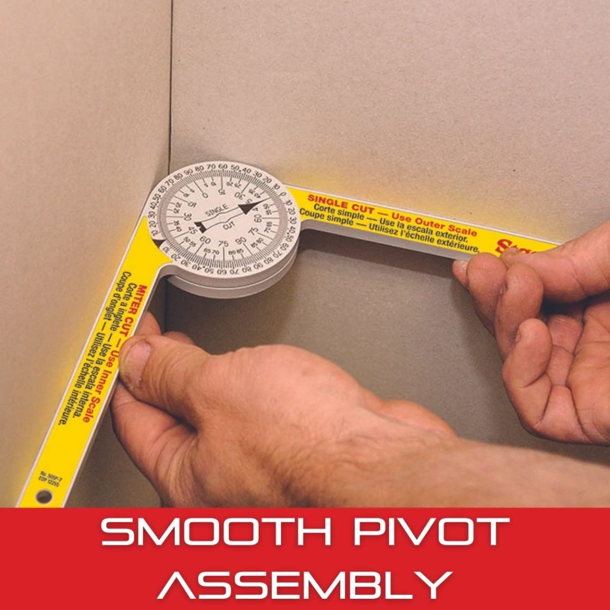 Starrett ProSite single cut transfer speeds butt joint setup with accuracy.