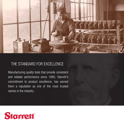 Starrett S565PC 5/32-inch punch in professional workshop setting.