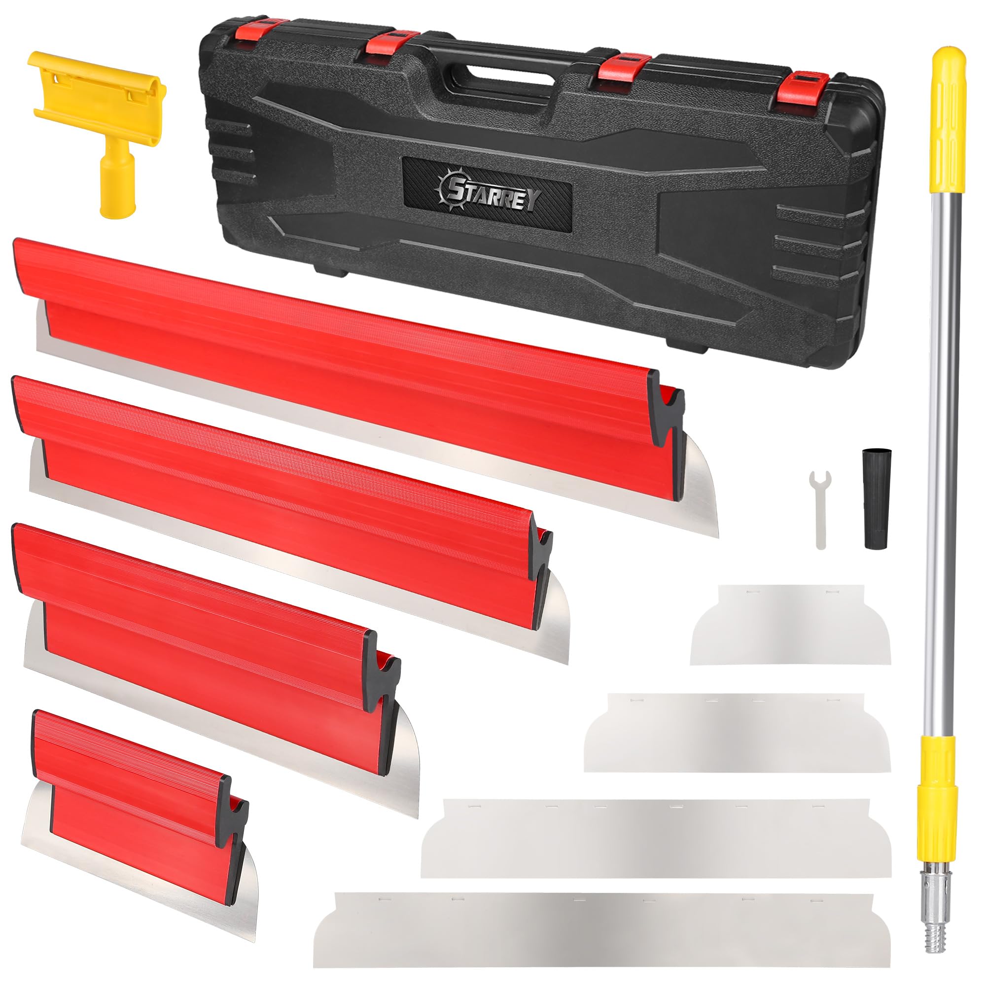 STARREY 10-inch skimming blade for precise joint finishing on drywall