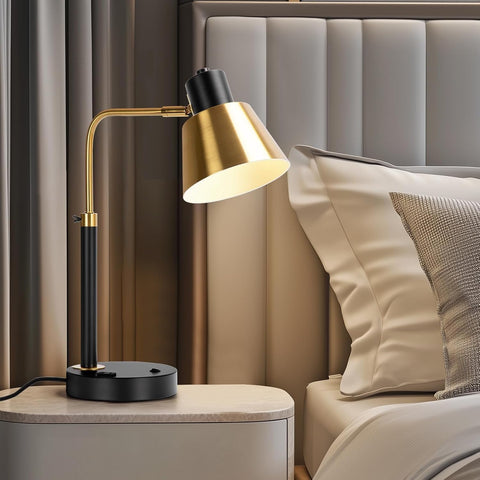 Starstrips black brushed brass finish blends modern and vintage aesthetics.