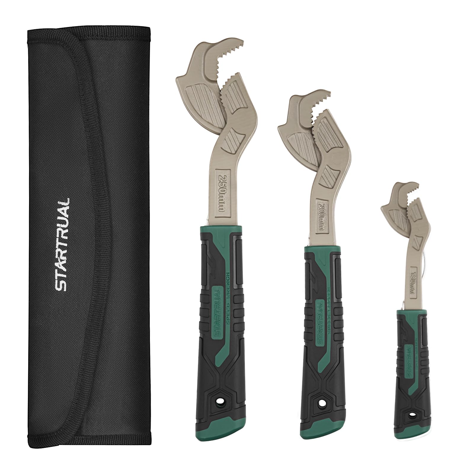 STARTRUAL non-slip handle enhances control and reduces fatigue.