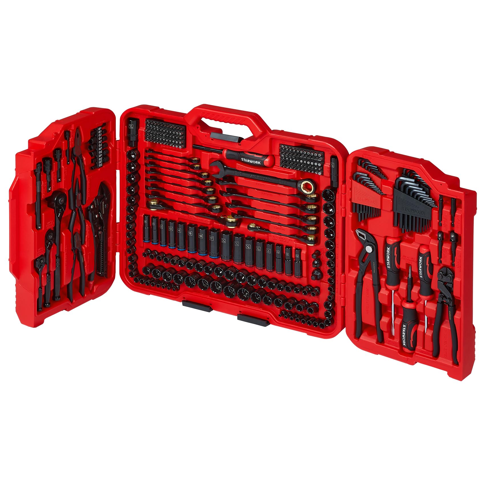 STARWORK True Mechanic 120T ratchet for fast, precise turning