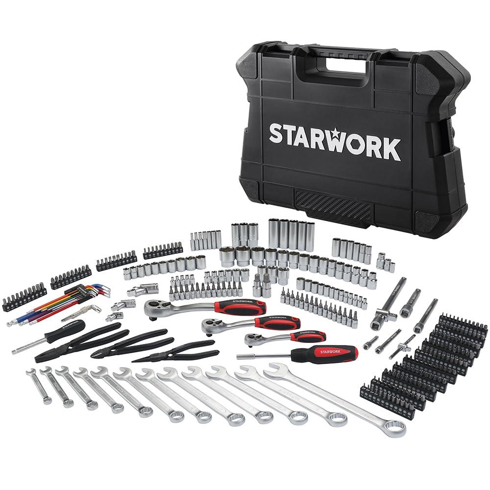 Starwork True Mechanic extensions and ratchets enable smooth, precise adjustments.