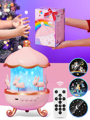 Staryou 1200mAh battery provides long-lasting play and night-light sessions.