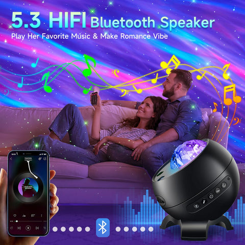 Staryou Bluetooth 5.3 speaker delivers clear audio with the projector
