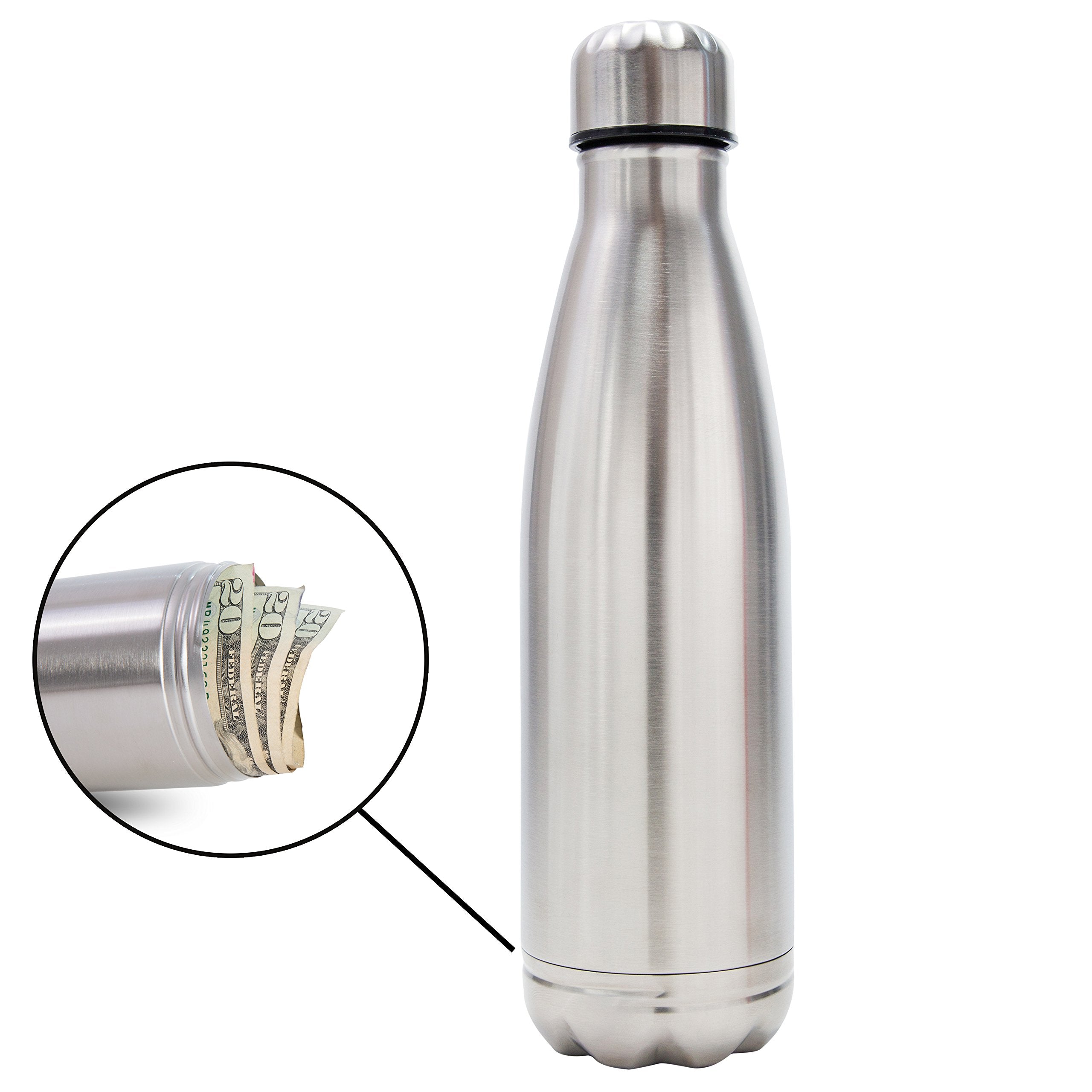 Stash-it discreet storage companion for home and travel with hydration.