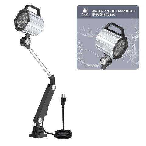 StaStrStu articulating LED work light dimmable beam enabling flexible brightness control