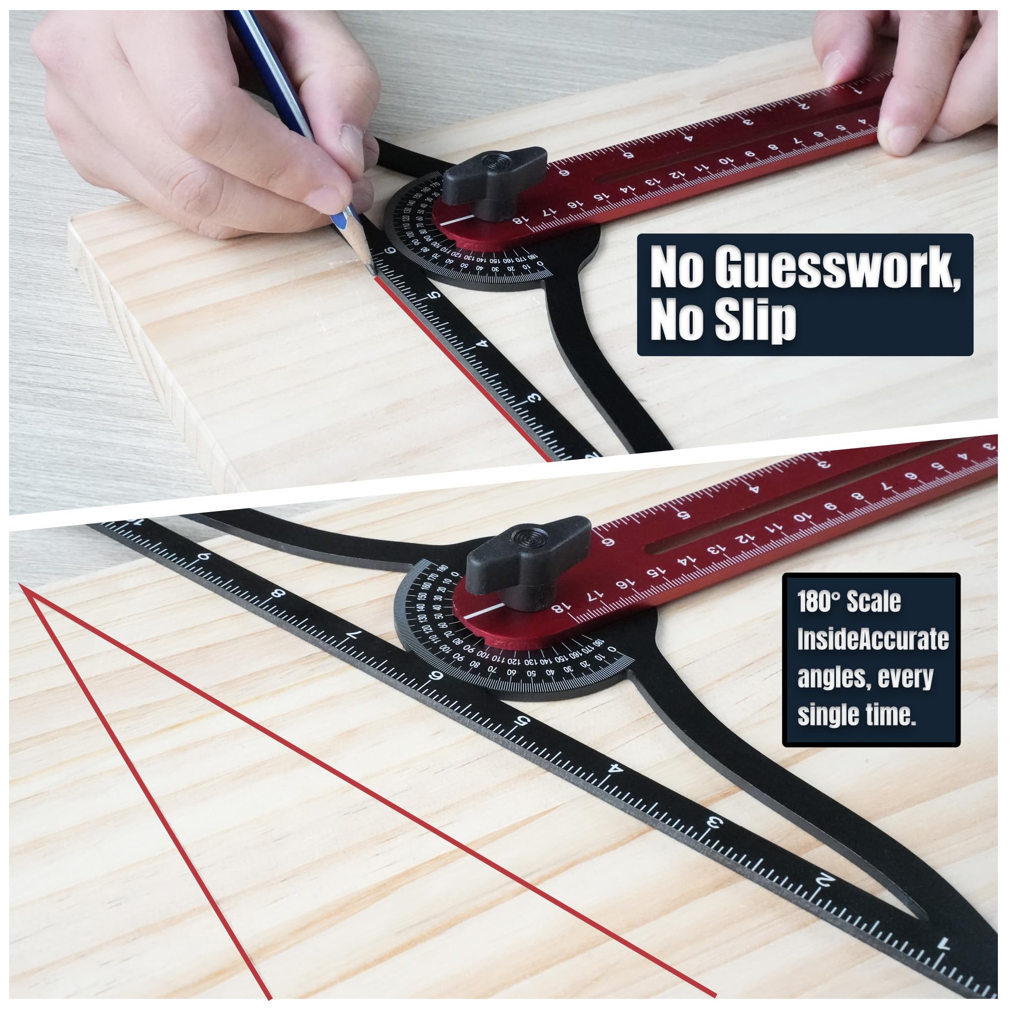 STAXON CNC-machined aluminum alloy construction resists wear and rust