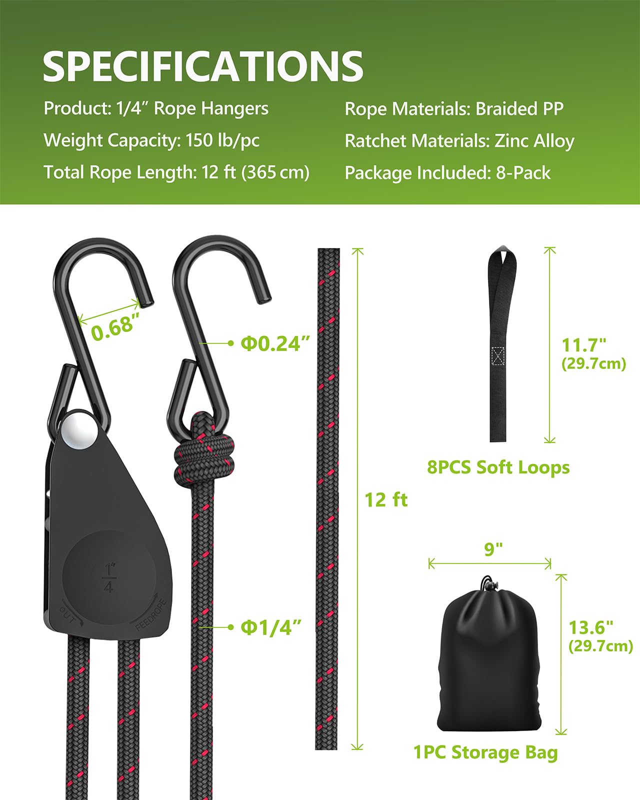 Compact packaging enables easy transport and fast setup.