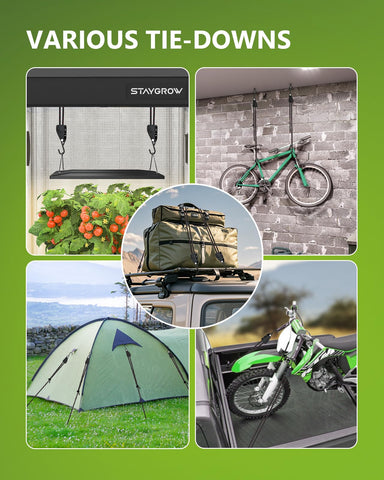 Easy-to-use straps speed up setup for trips to water, backyard, or campsite.