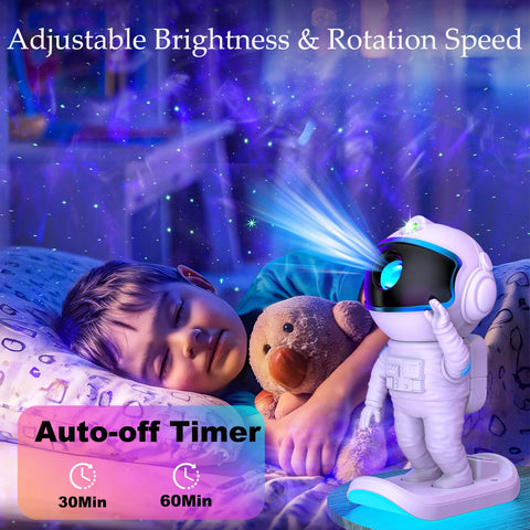 Stbands 360-degree projection angle delivers immersive ceiling star displays.