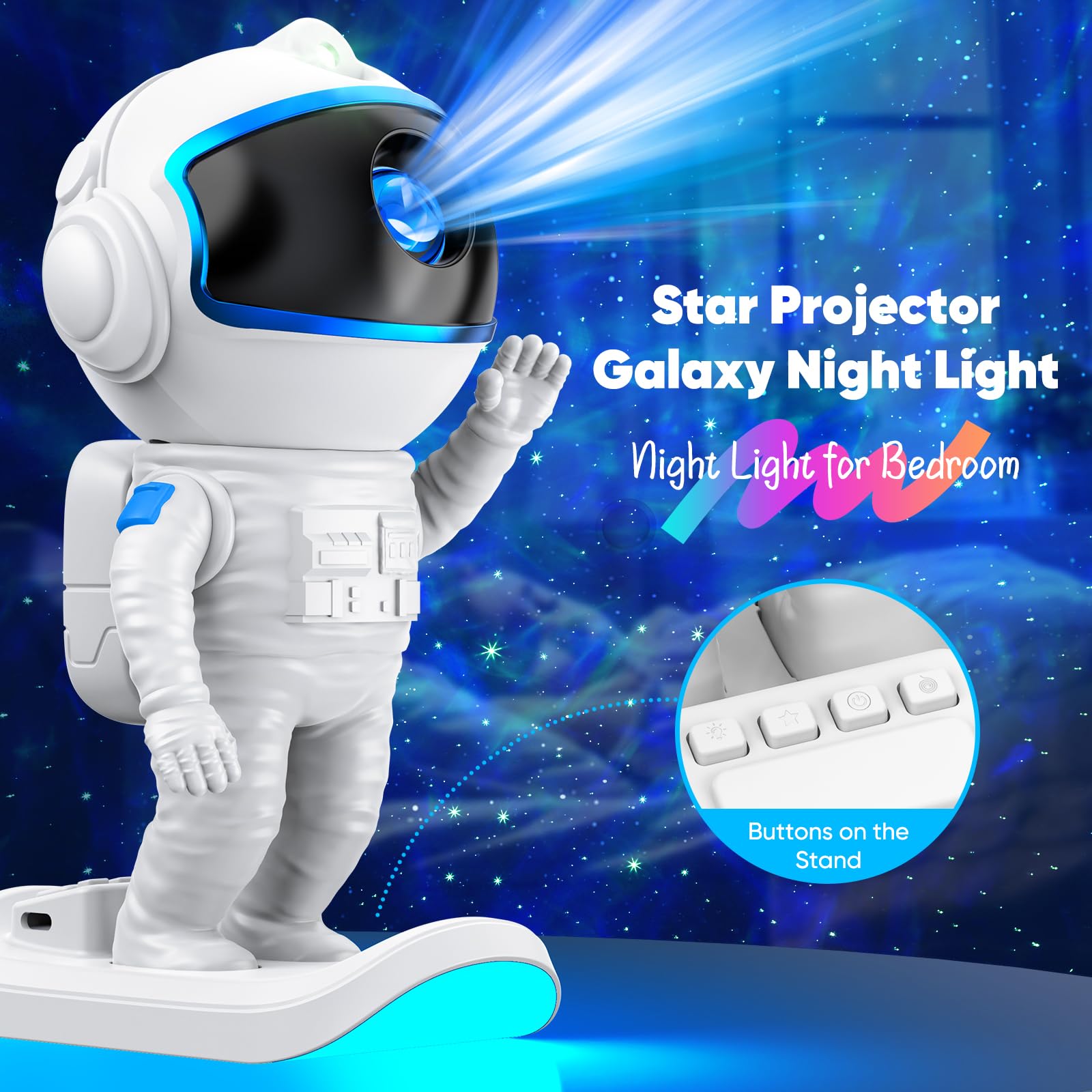 Stbands Astro projector makes a thoughtful gift for teens and kids.