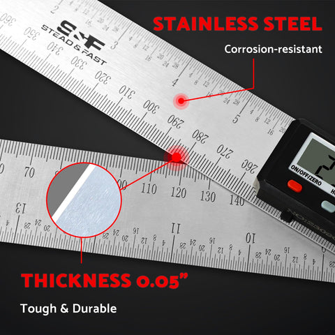 Compact folded stead-fast angle finder for easy transport