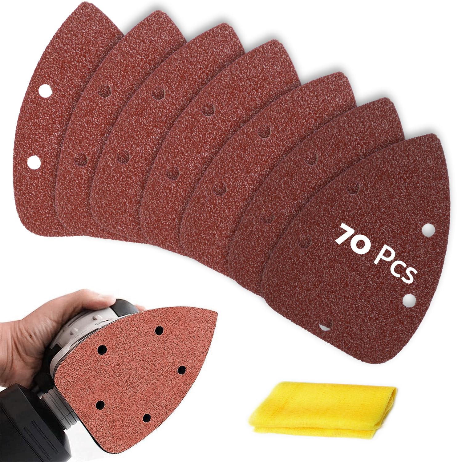 S&F Stead & Fast mouse sander sandpaper assortment for diverse projects