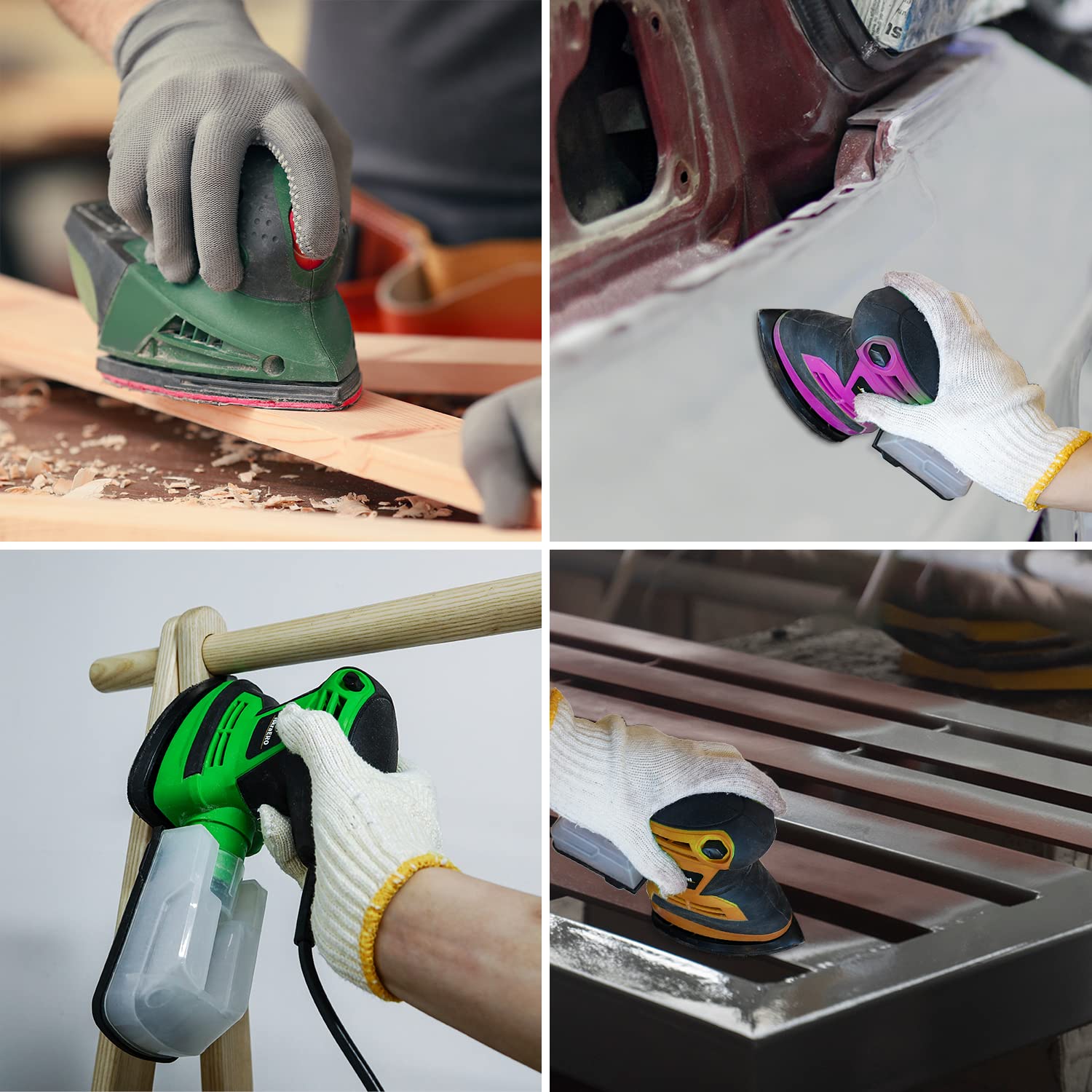 S&F Stead & Fast compatible with Ryobi detail sanding machines