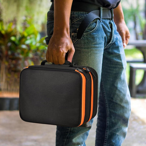 Compact Steadtep case dimensions 25x20x12 cm for versatile storage