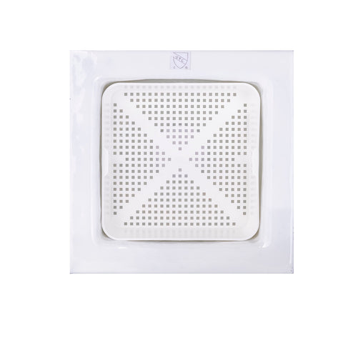 STEADYKLEEN square drain basket ideal for restaurant plumbing and debris capture.