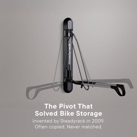 ProFlex accommodates bikes with mudguards for versatile storage.