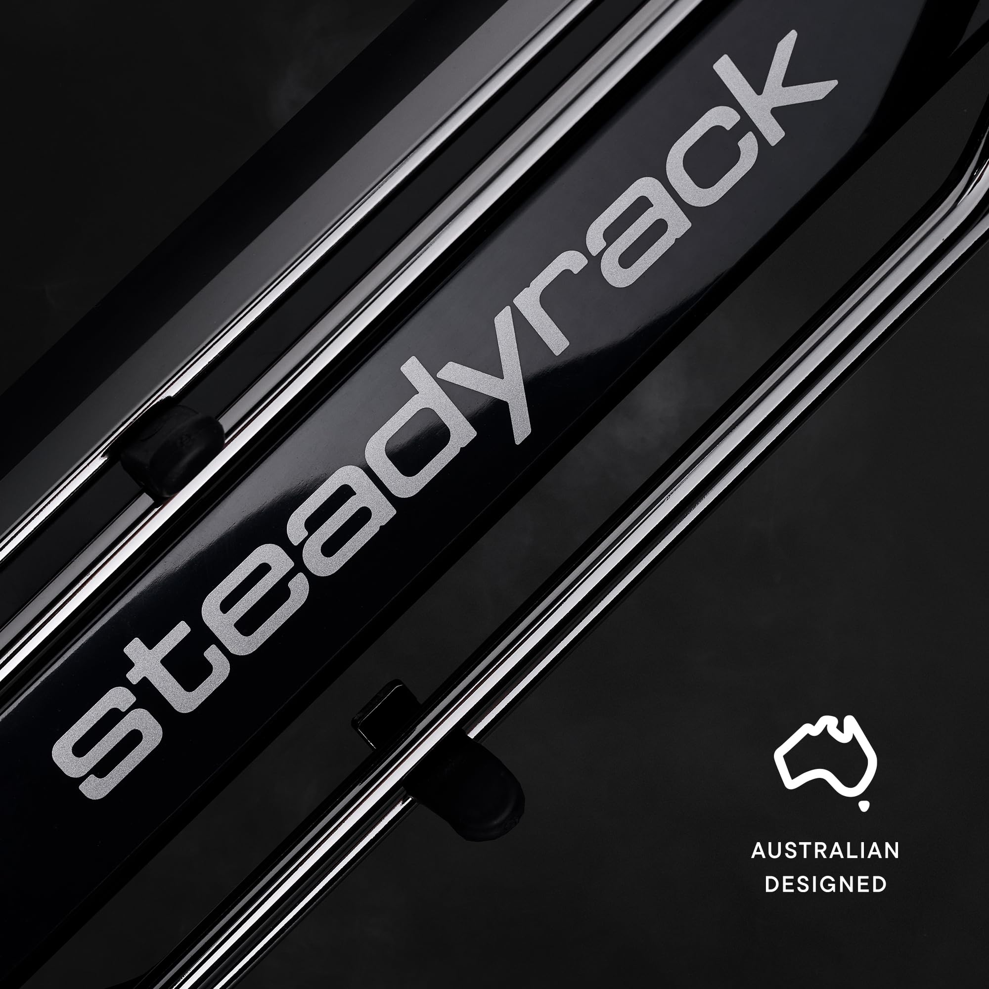 Steadyrack ProFlex Wide fits MTB, eMTB, gravel with fenders.
