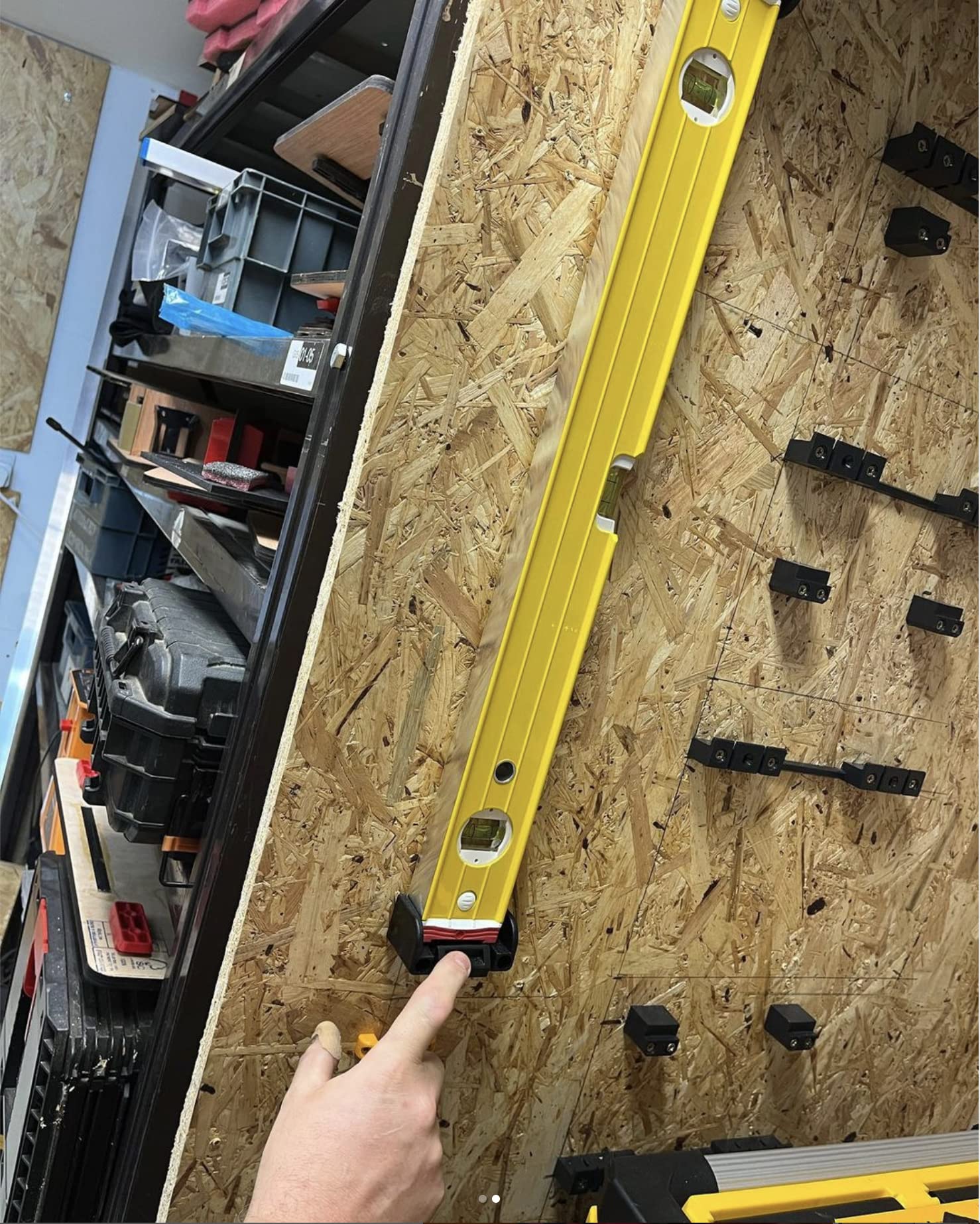StealthMounts organized workbench solution keeps essential levels ready