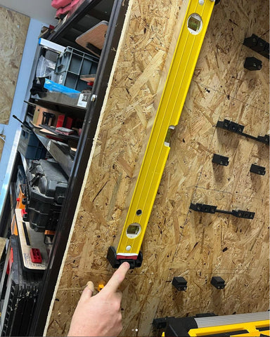 StealthMounts organized workbench solution keeps essential levels ready