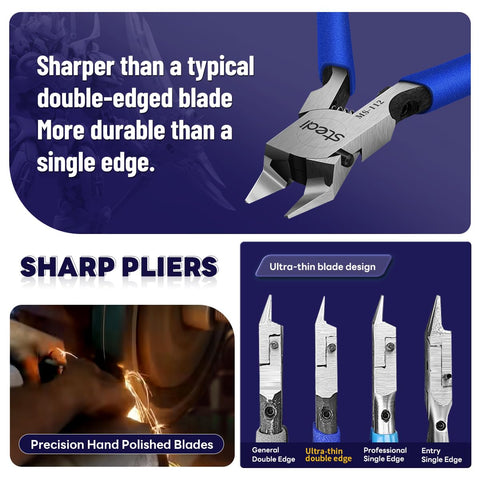 Stedi Model Nipper protective case keeping blades safe during storage and transport.
