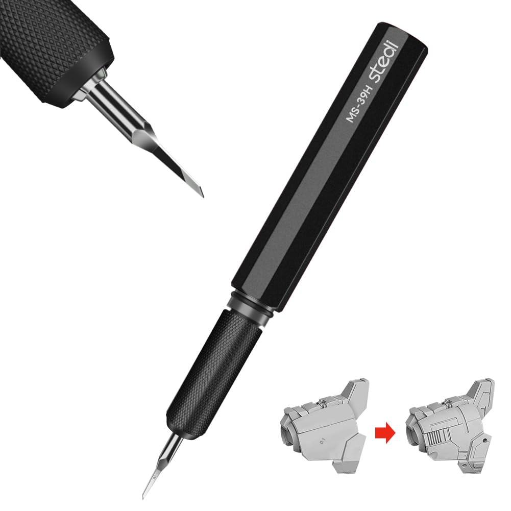 Stedi Model Scriber tungsten blade 0.2 mm for precise panel lines on models.