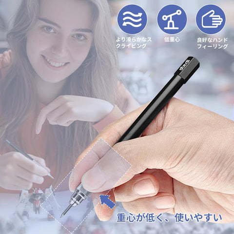 Stedi replaceable tip extends tool life for hobbyists.
