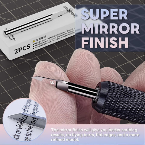 Stedi Scriber Blades for resin models engraving workflow