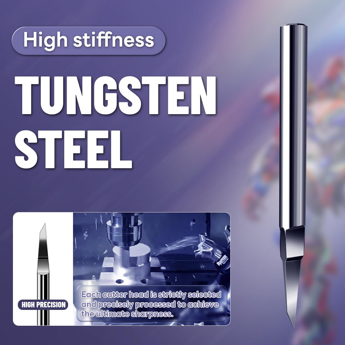 Stedi Scriber Blades tungsten 0.125mm detail close-up for fine engravings