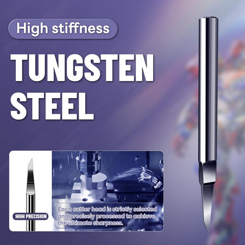 Stedi Scriber Blades tungsten 0.125mm detail close-up for fine engravings