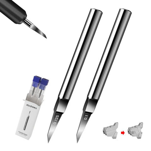 Stedi Scriber Blades tungsten 0.1mm tip close-up for precise panel lines