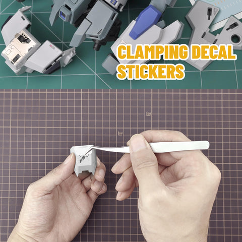 Stedi tweezer set shown in packaging, ready for two-piece professional modeling tools.
