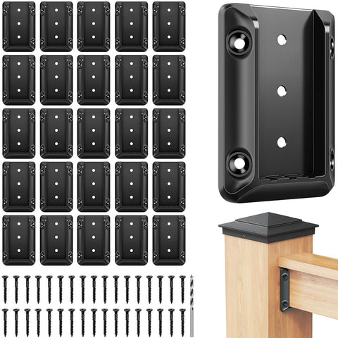 Steel DN Mate bracket close-up shows anti-crack nylon durability for railings.