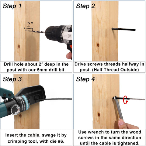 Wrench included for easy DM45 kit installation