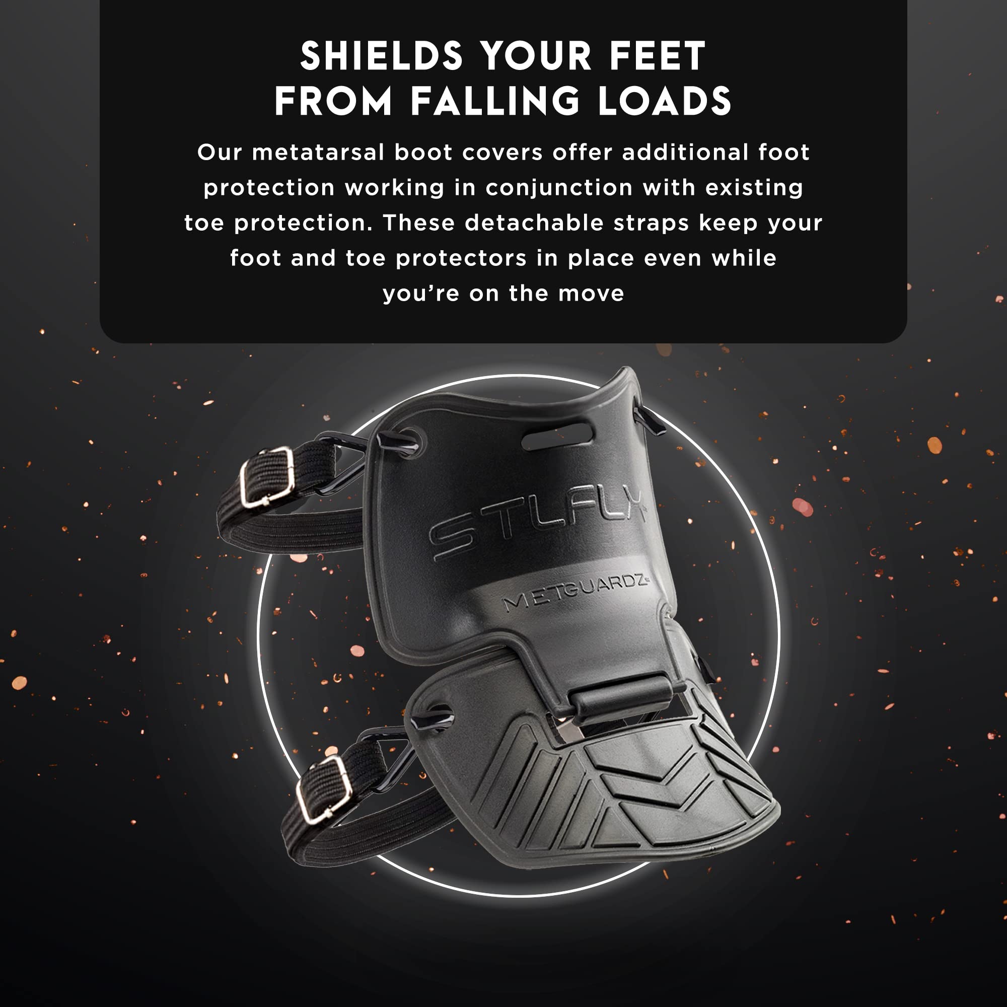 MetGUARDZ protects the toe area during work tasks