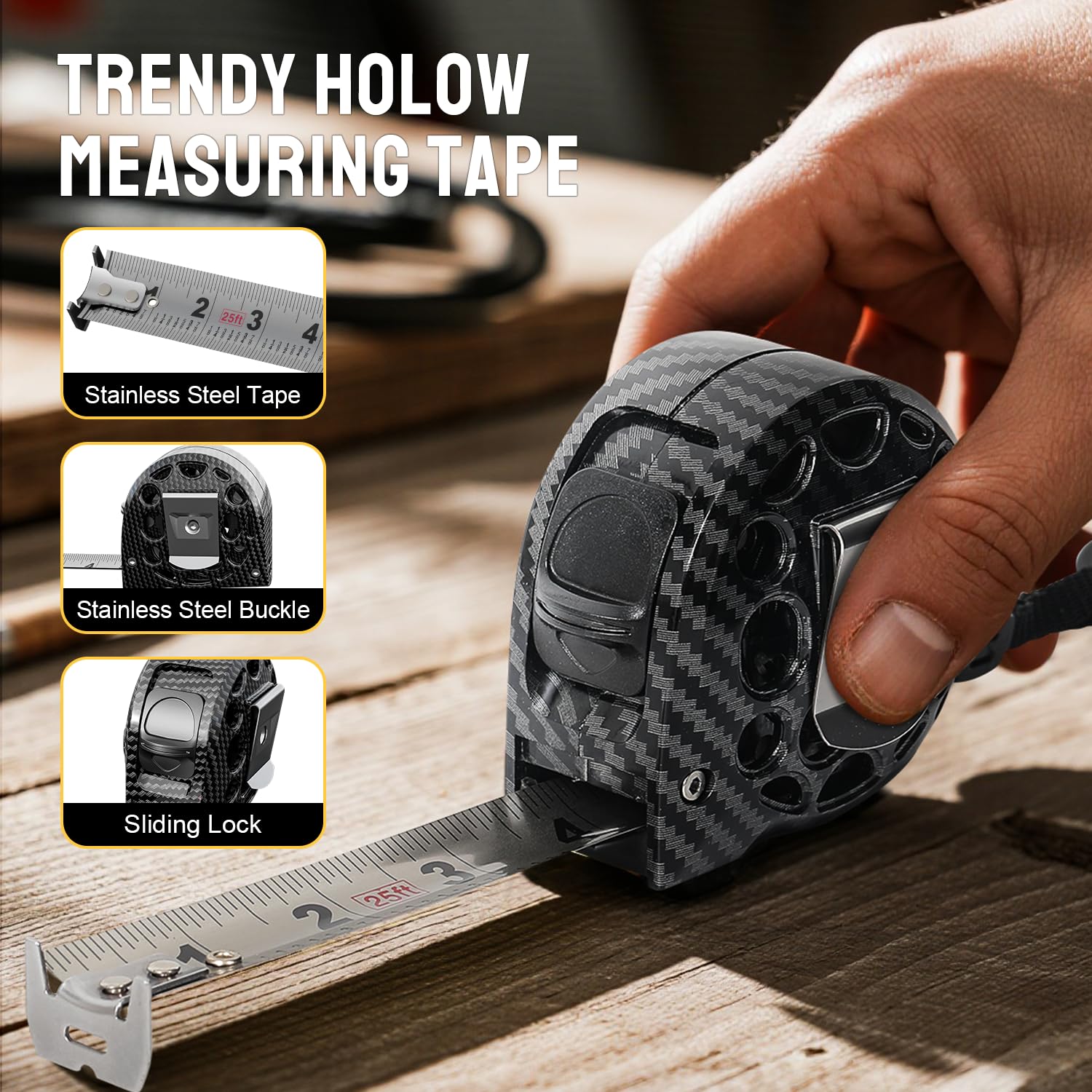 Steelite compact housing for easy portability and pocket fit