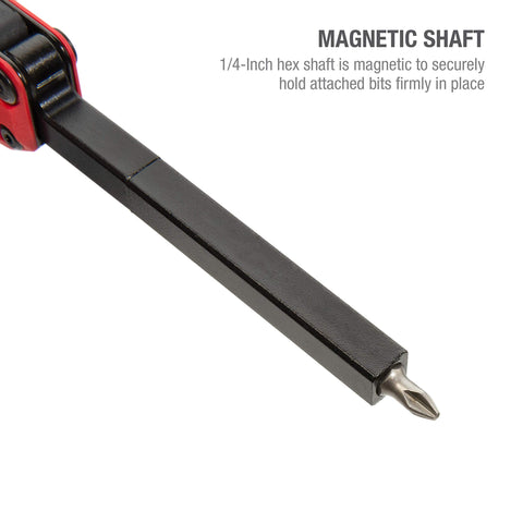 Steelman bottle opener integrated for on-the-go tasks.