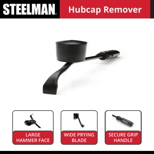 Steelman hubcap remover auto-maintenance tool speeds routine cap removal.