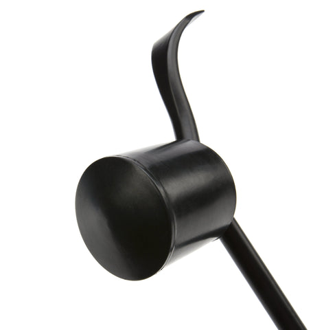 Steelman hubcap remover knobbed handle provides comfy prying for long sessions.