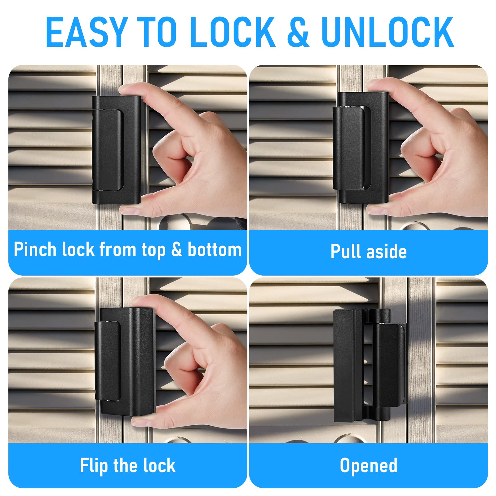 Steinwhale 2Pack positioned high enough to childproof doors
