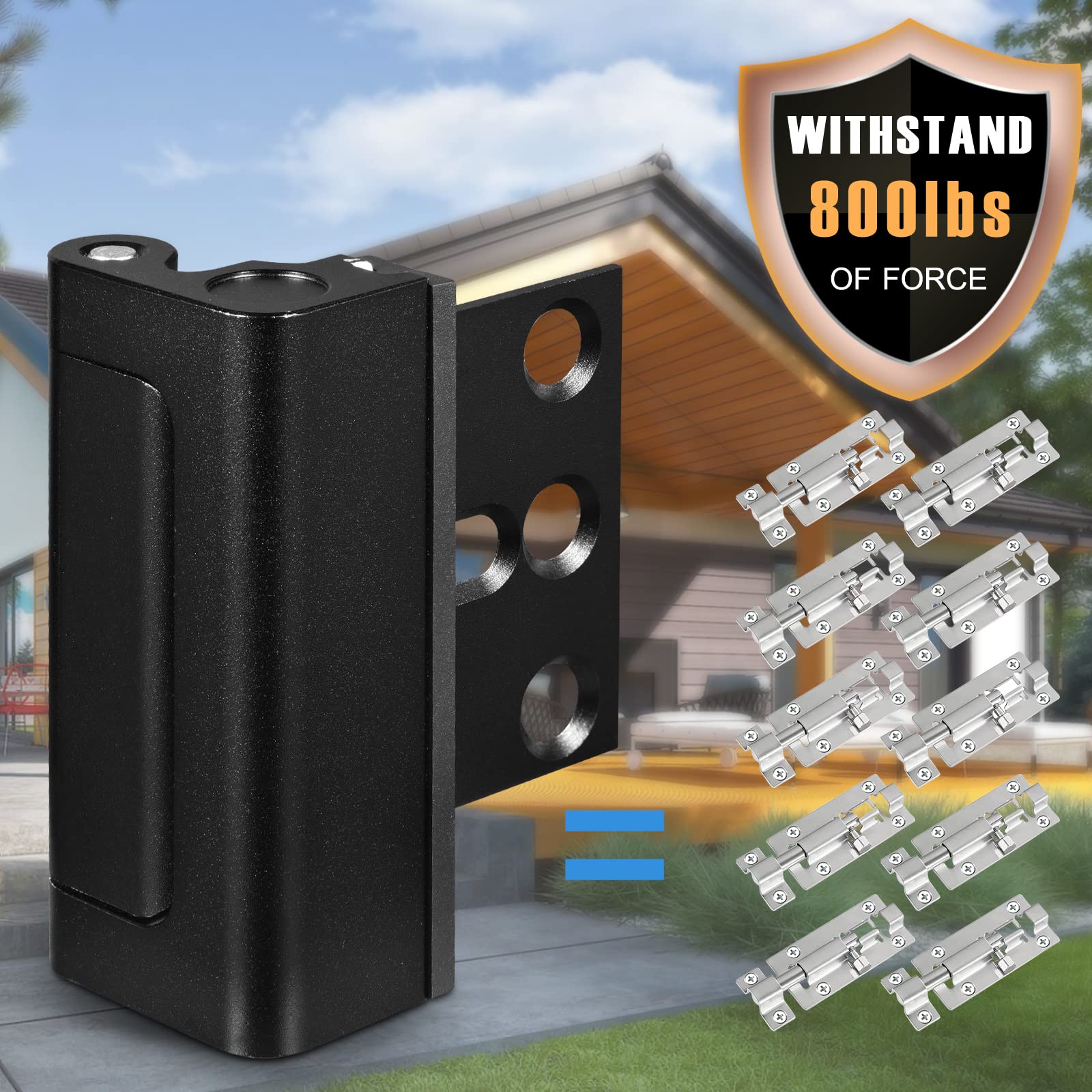 Steinwhale 2Pack side view highlights slim profile fitting inward-opening doors