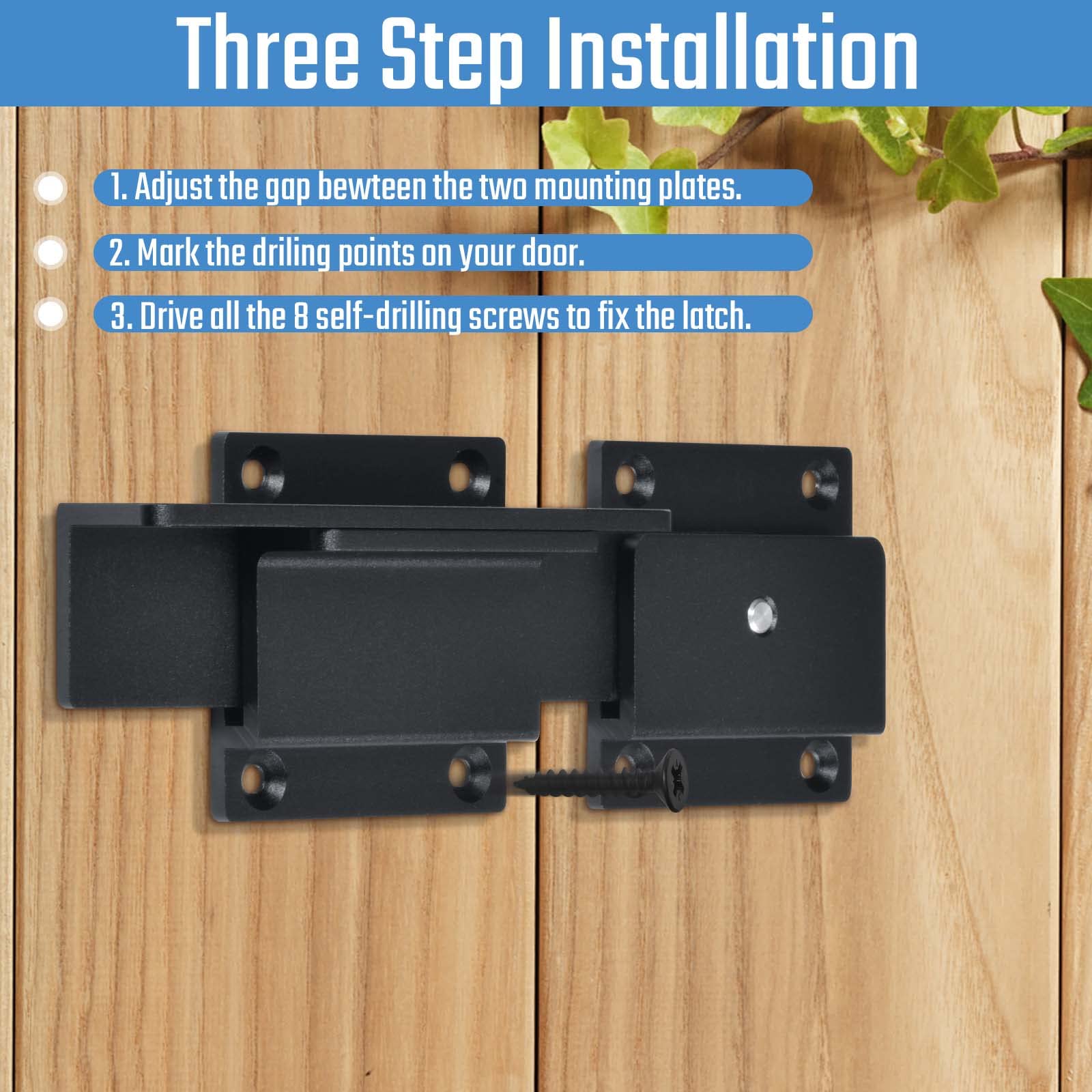 Steinwhale 3-step installation illustration highlights simple setup you can complete.