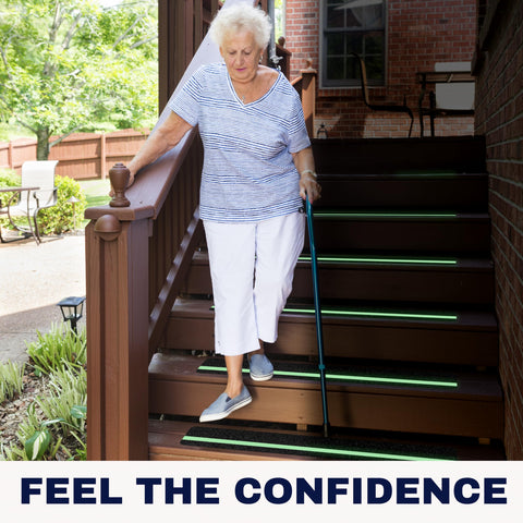 StepCore easy-install stair treads attach quickly for on-demand slip protection
