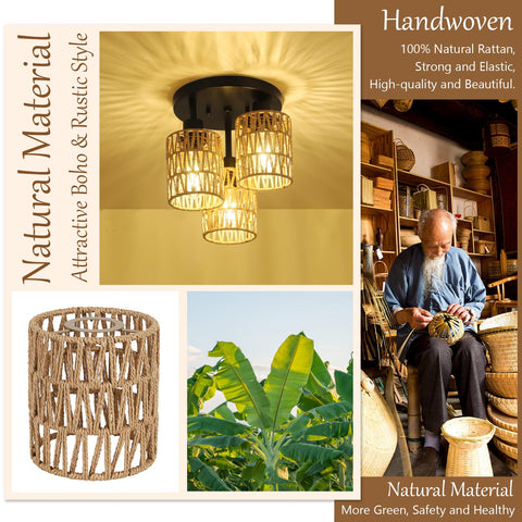 Stepeak farmhouse boho light perfect for hallway entryway with welcoming glow