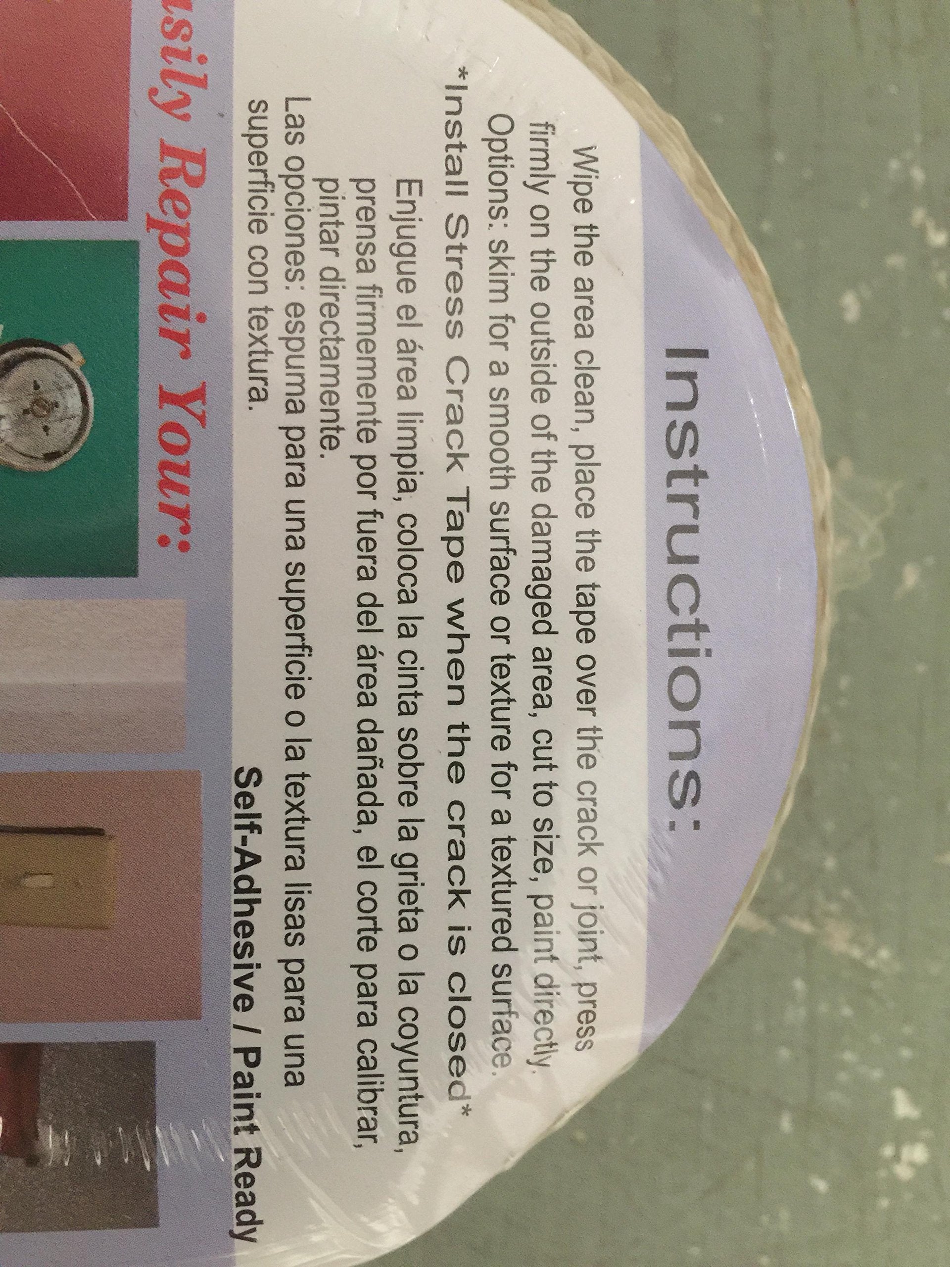 Stepsaver tape with smooth paint-ready surface for seamless refinishing.