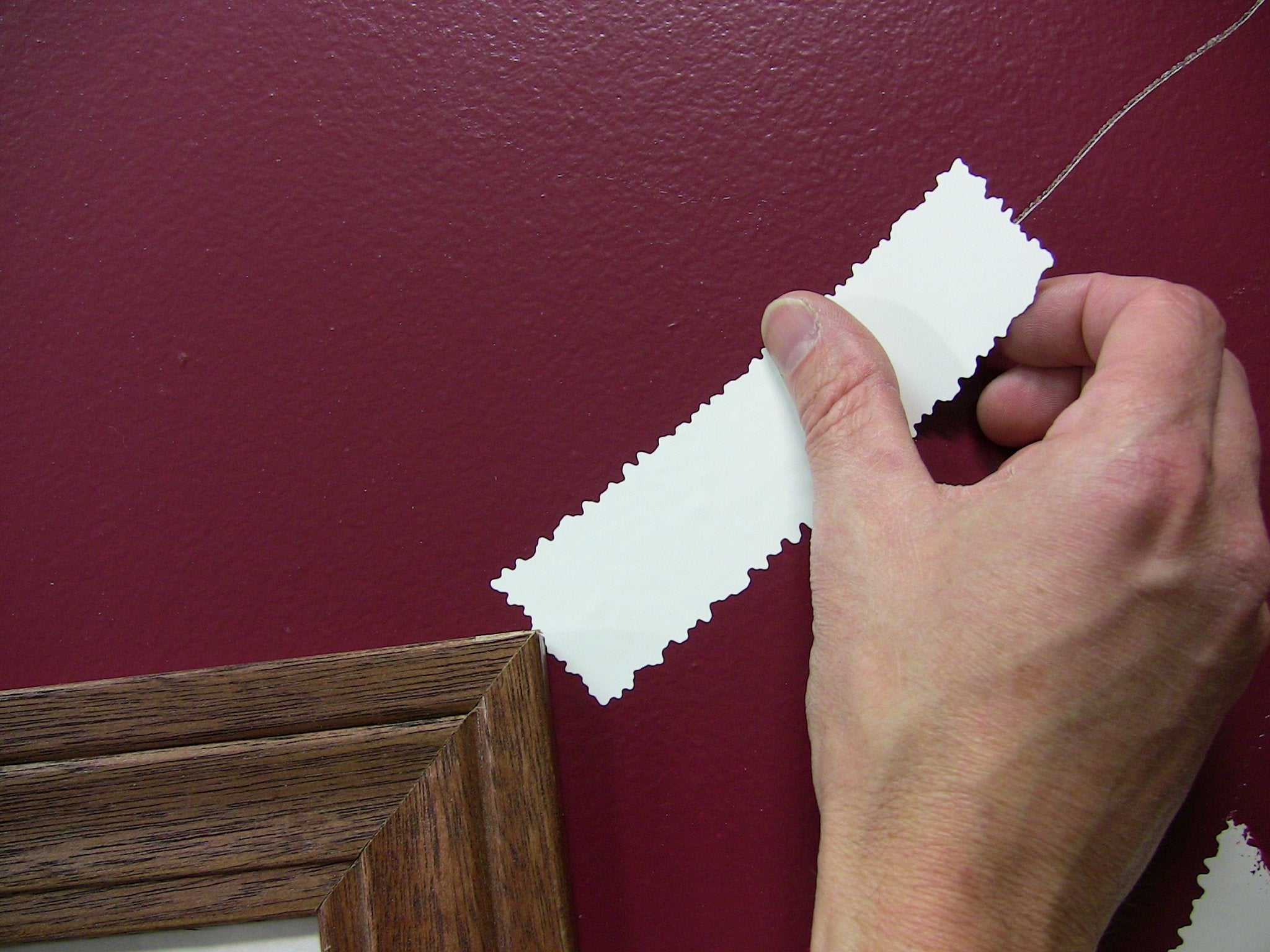 Open-roll view showing simple alignment for fast wall repairs.