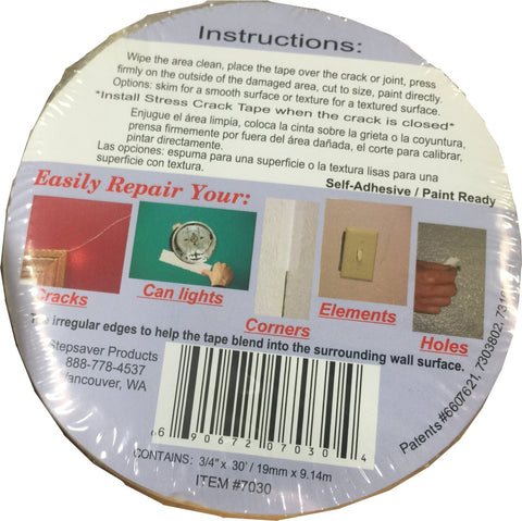 Thin flexible material from Stepsaver under 4 mils thick.